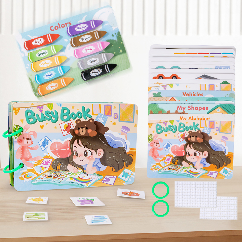 Монтессори-книга для развития  – обзор и цена Kids First Education